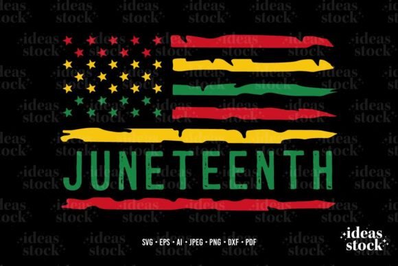 Download Juneteenth American Flag SVG. Africa. - Juneteenth Collection
