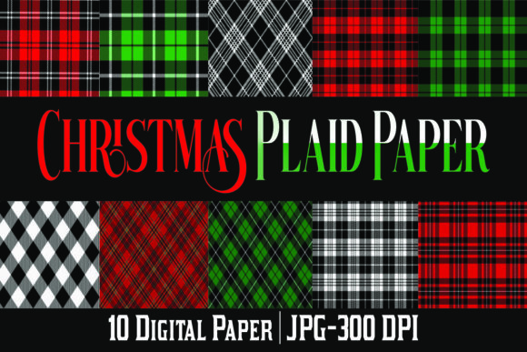 Download Christmas Plaid Paper - Plaid paper Collection
