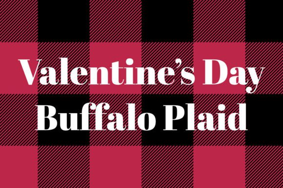 Download Valentine's Day Big Buffalo Plaid Paper - Plaid paper Collection