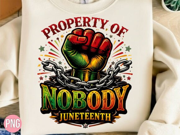 Download Juneteenth Property of Nobody PNG - Juneteenth Collection