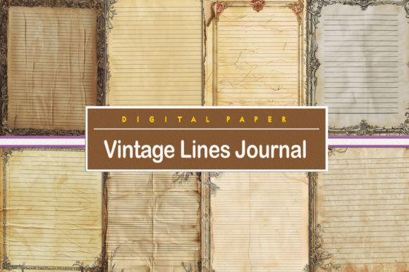 Download Vintage Lines Journal - Vintage lines Collection